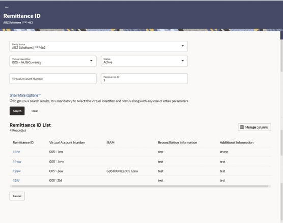 Description of view-remittance-lists.png follows Description of view-remittance-lists.png follows