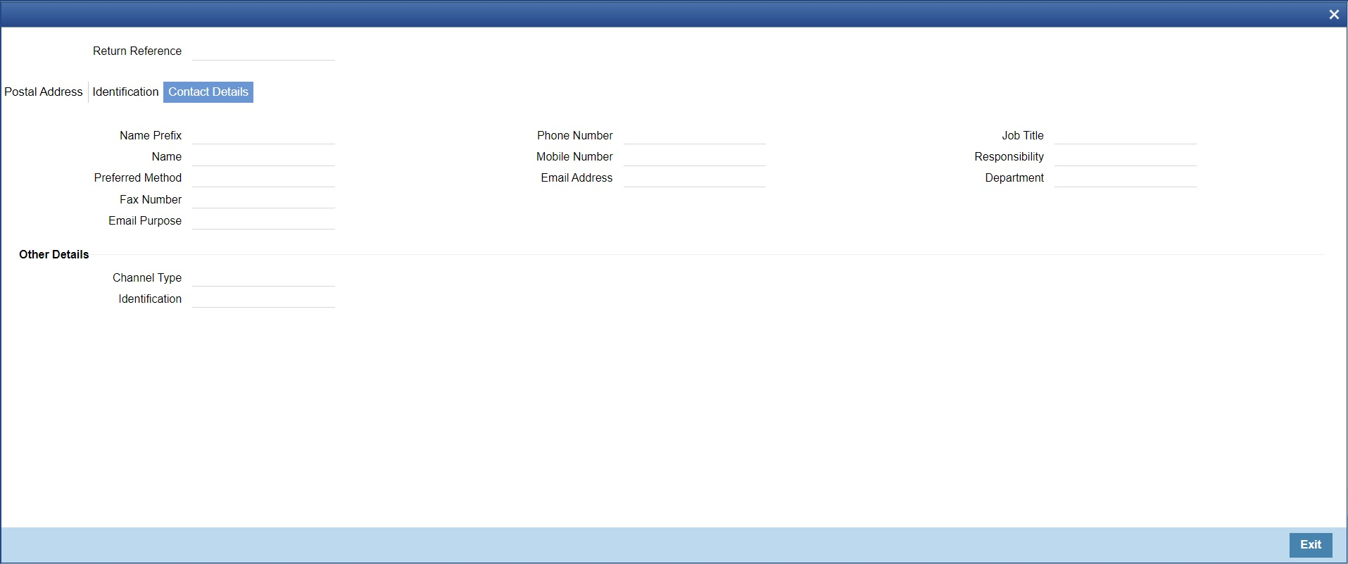Contact Details