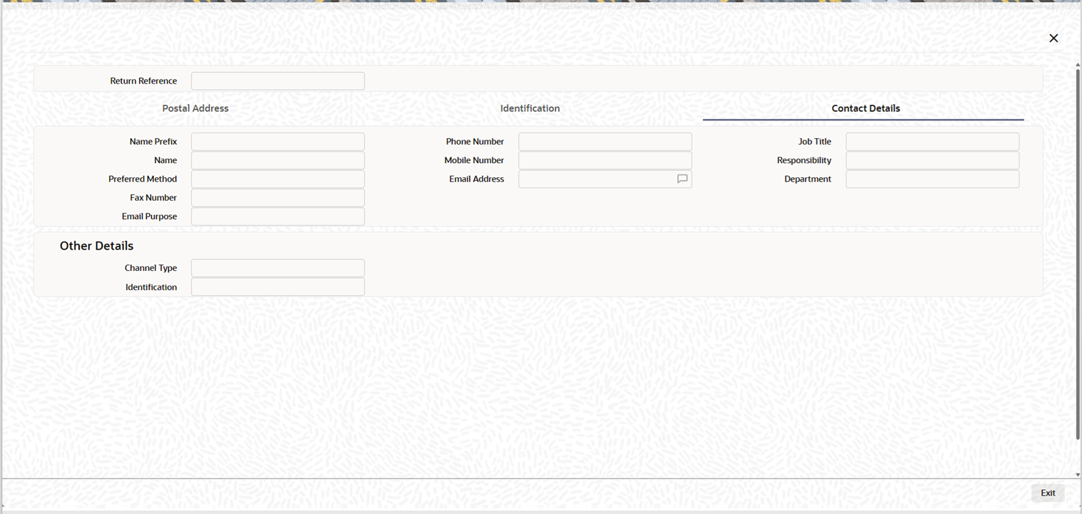 Contact Details