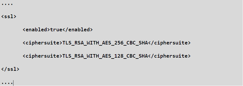 SSL Cipher Suite SSL Cipher Suite
