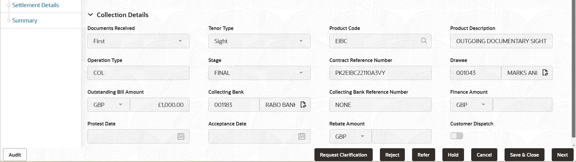 Description of demaincollectiondetails.png follows