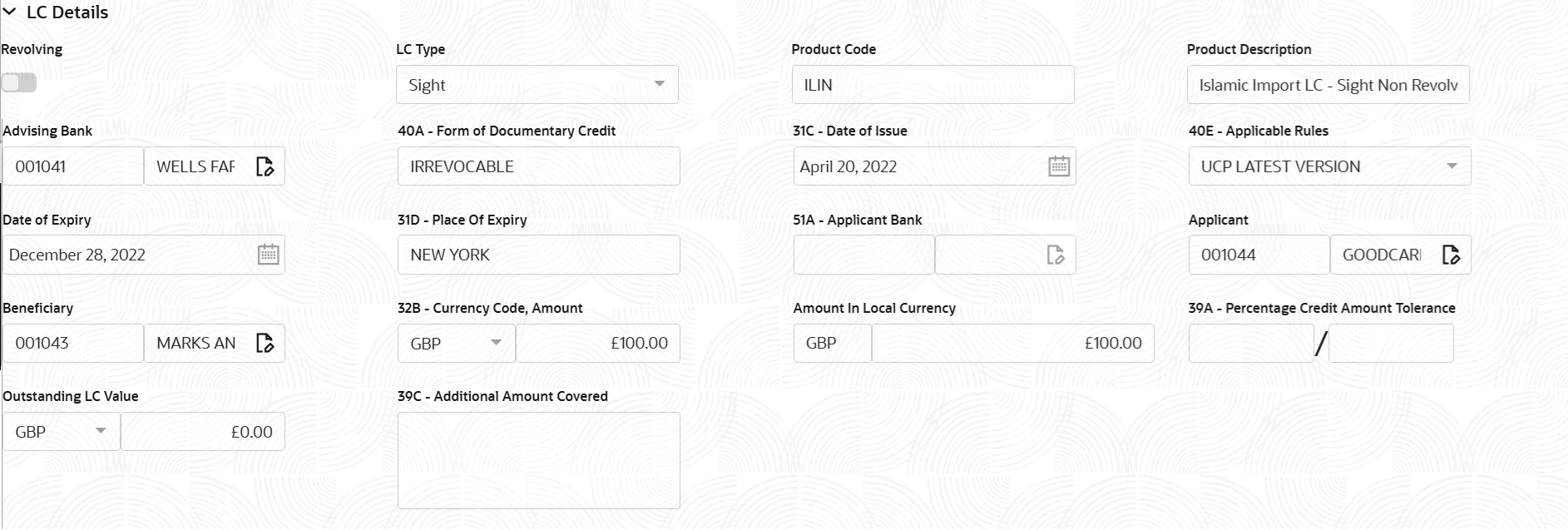 Description of registrationlcdetails.png follows
