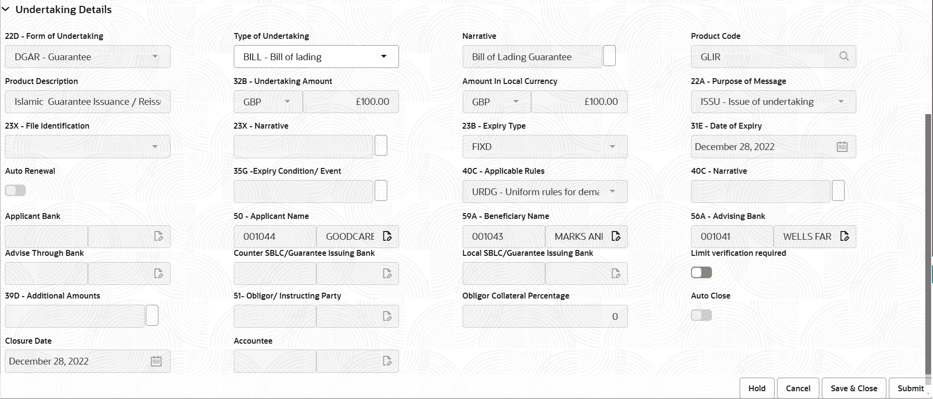 Description of registrationguaranteedetails.png follows