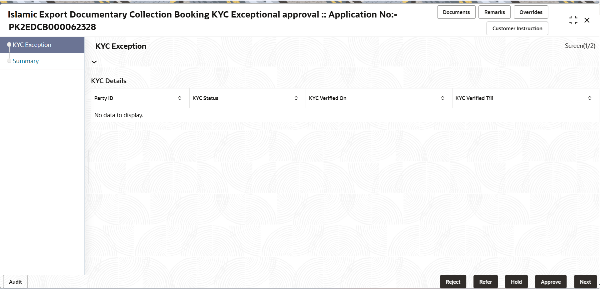 Description of kycexception.png follows Description of kycexception.png follows