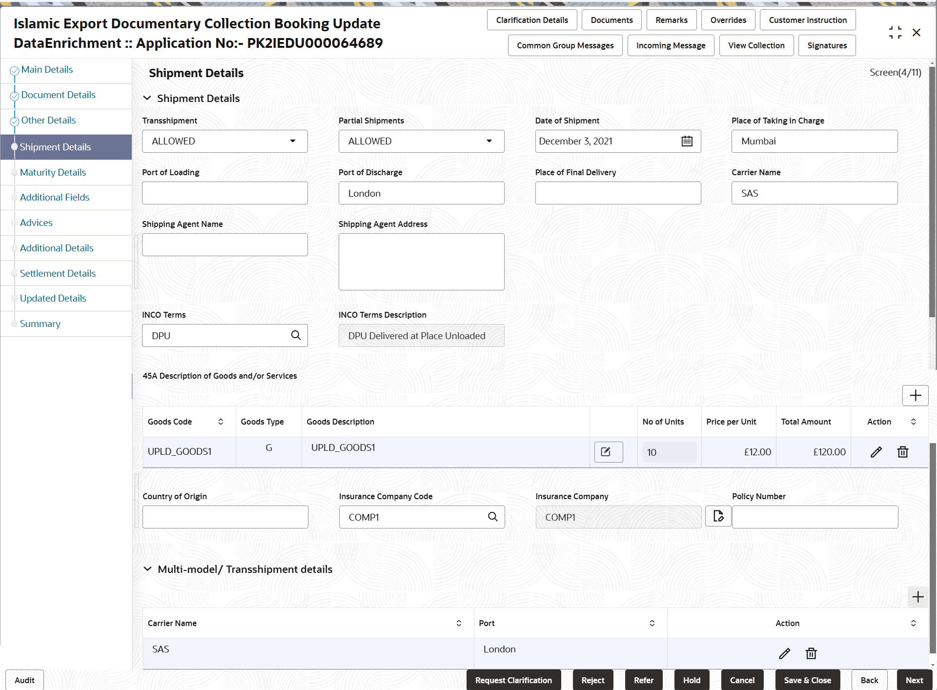 Description of deshipmentdetails.png follows