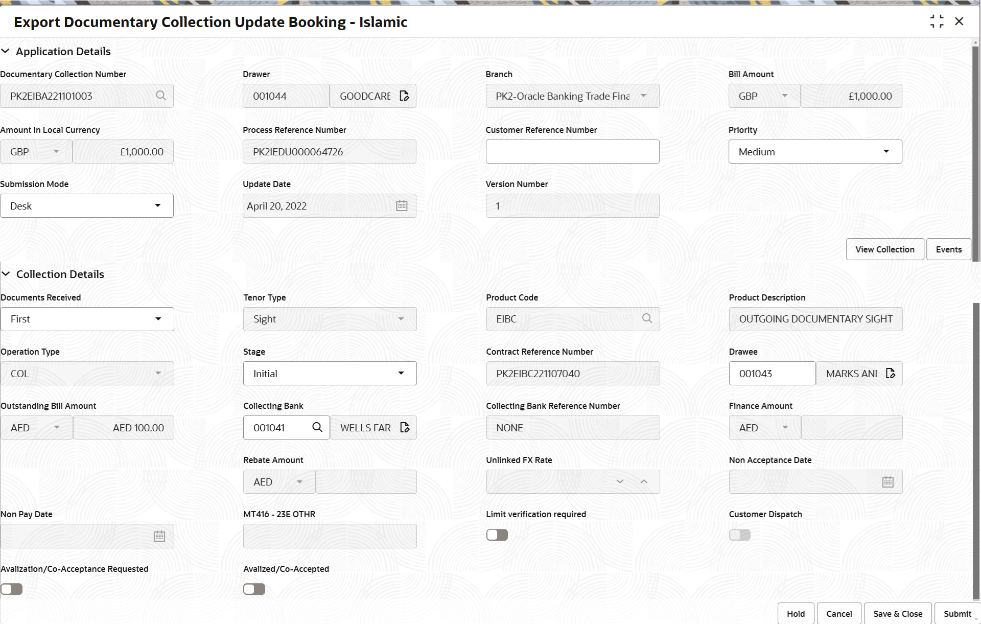 Description of registrationapplicationdetails.png follows