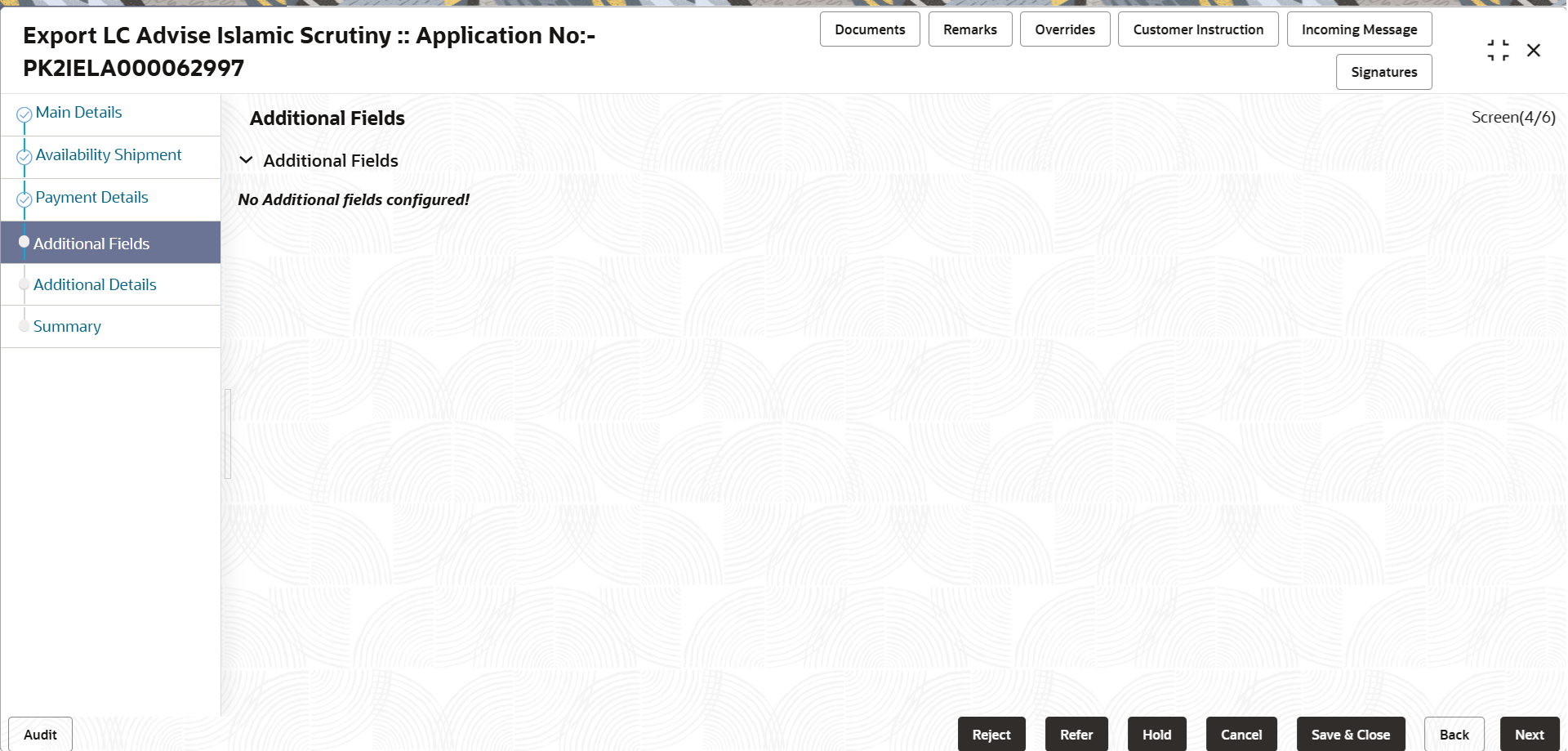 Description of scrutinyadditionalfields.png follows