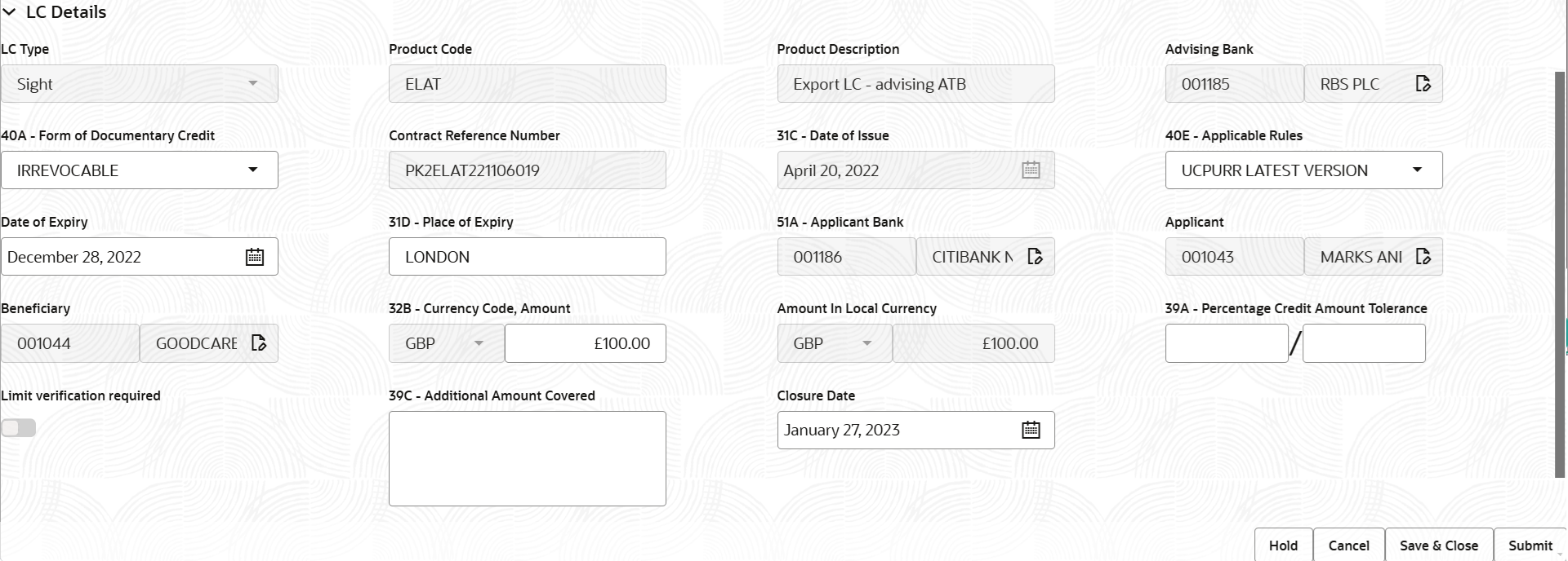 Description of registrationlcdetails.png follows