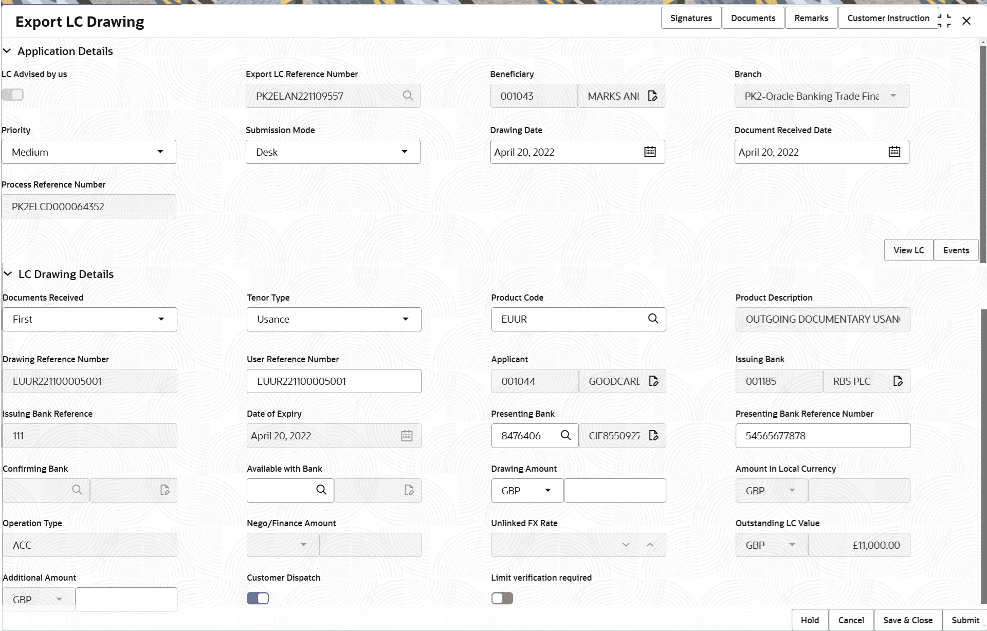 Description of registrationapplicationdetails.png follows
