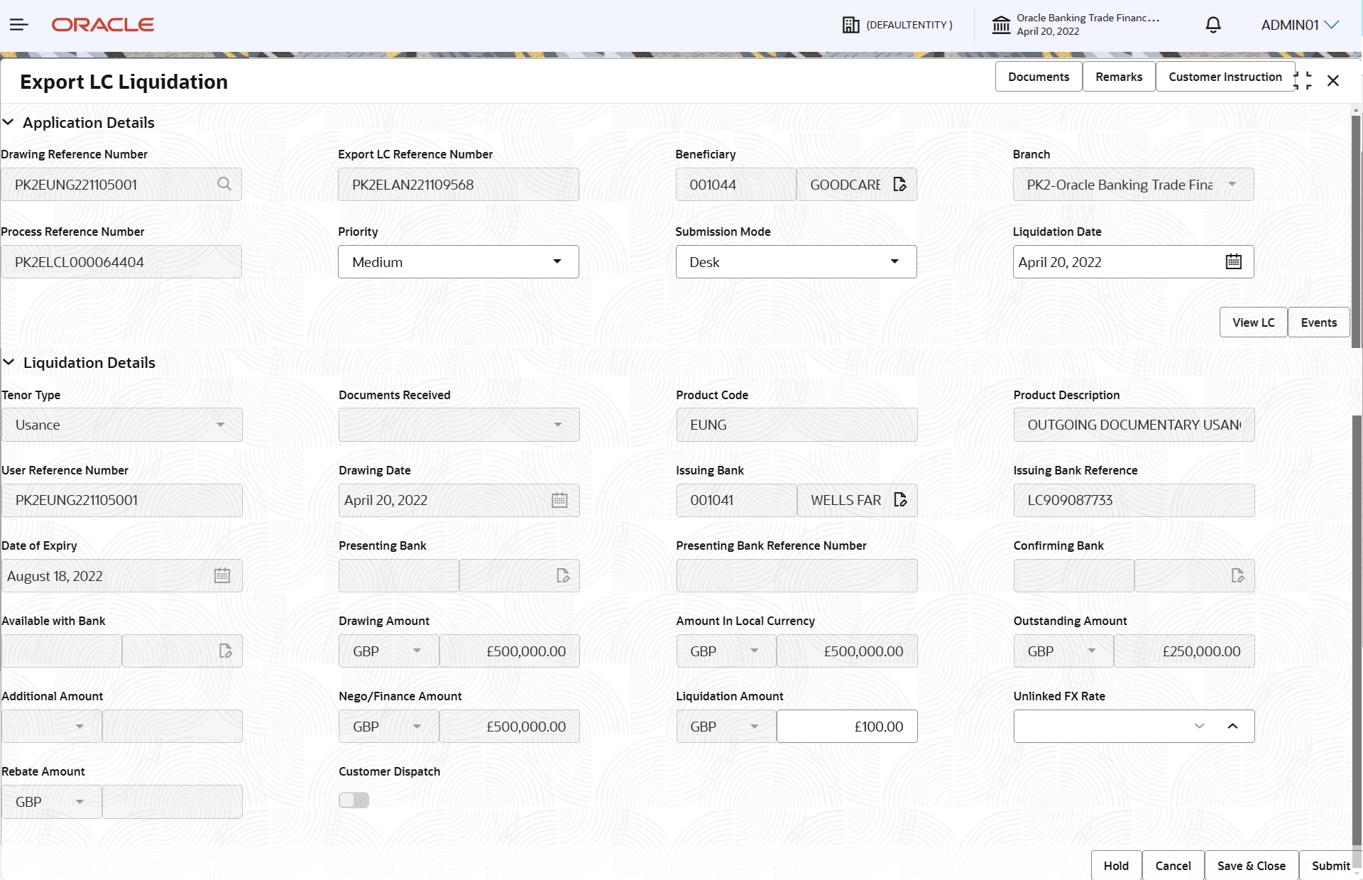 Description of registrationapplicationdetails.png follows