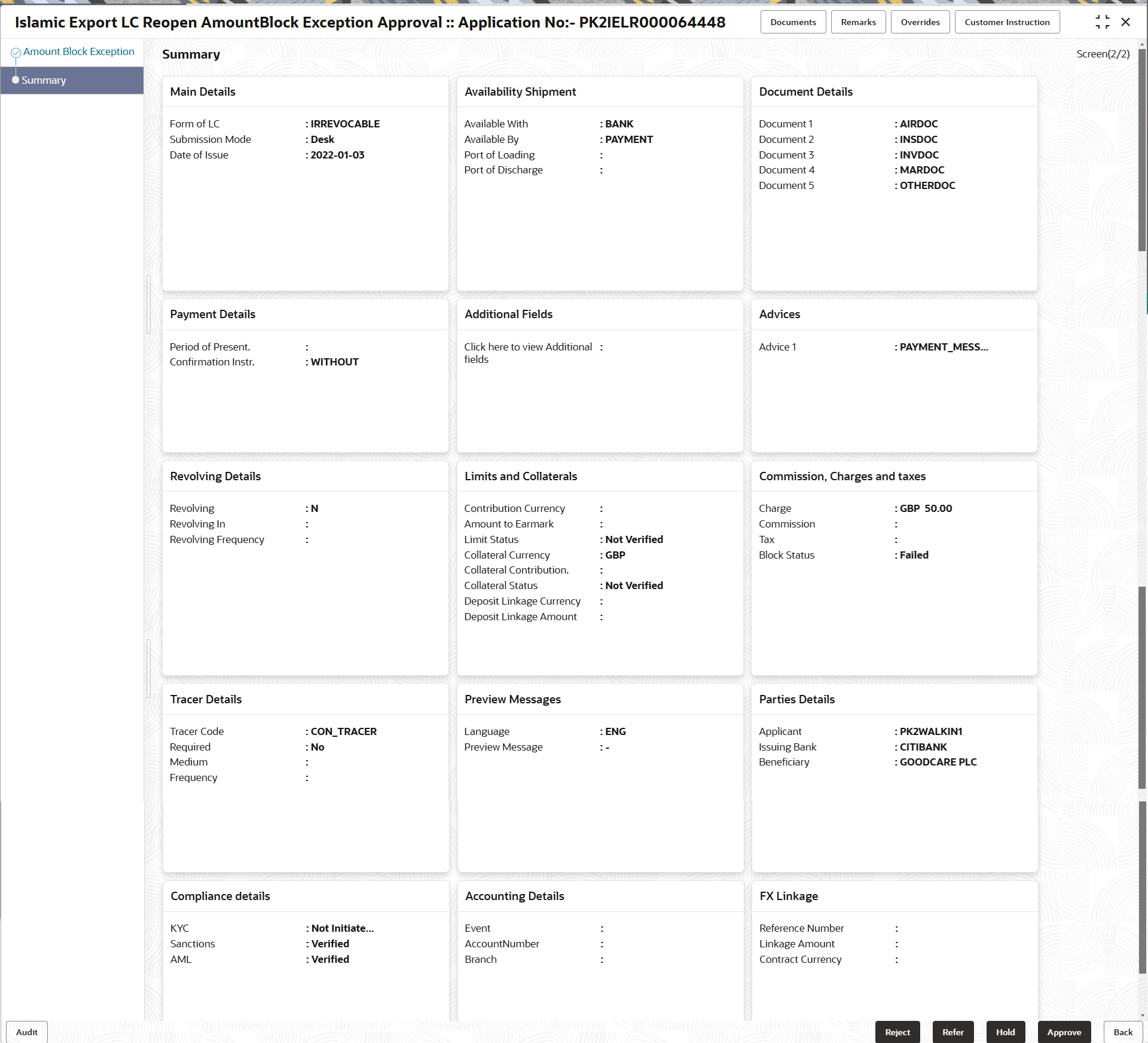 Description of amountblockexceptionalsummary.png follows