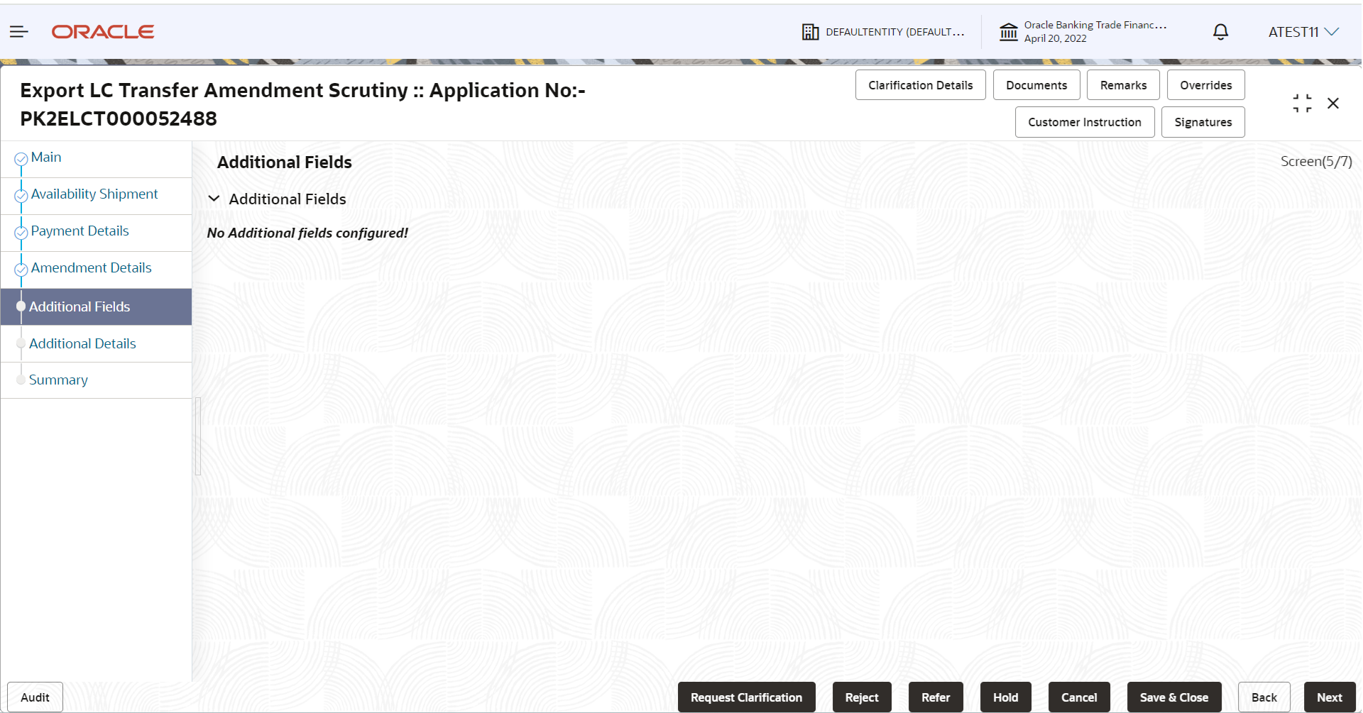 Description of scrutinyadditionalfields.png follows