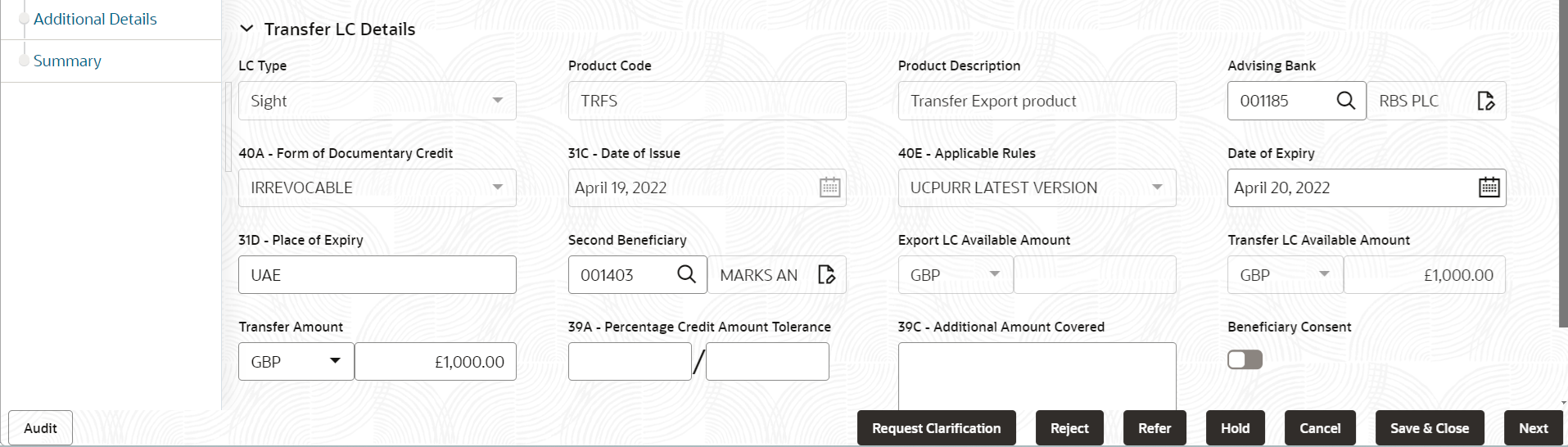 Description of scrutinymainlcdetails.png follows