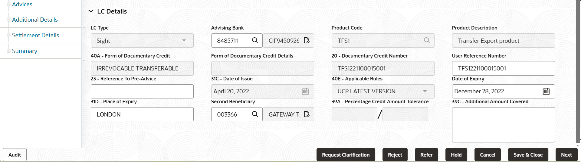 Description of demainlcdetails.png follows