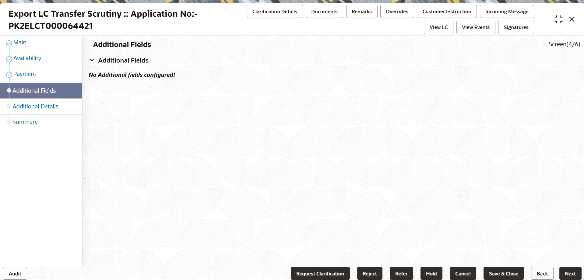 Description of scrutinyadditionalfields.png follows