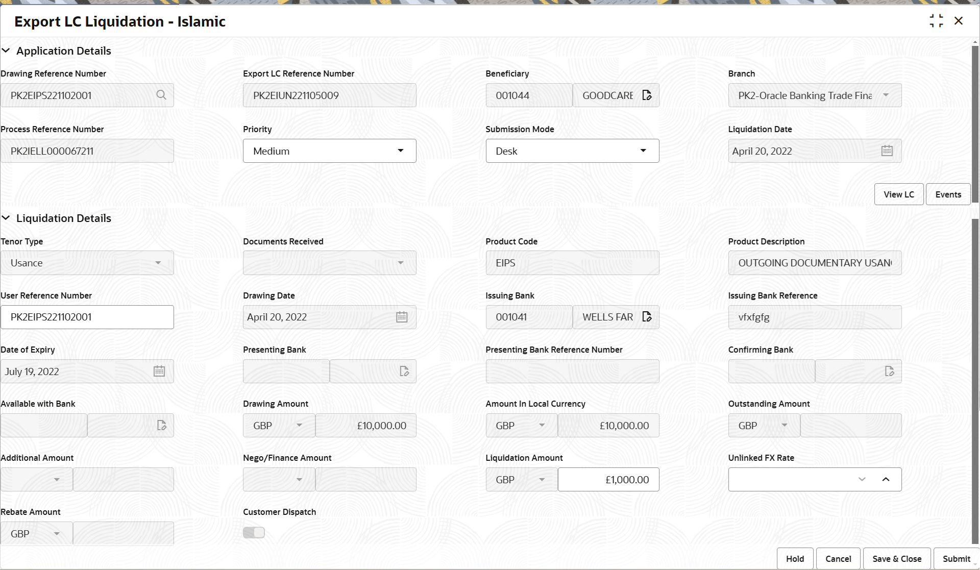 Description of registrationapplicationdetails.png follows