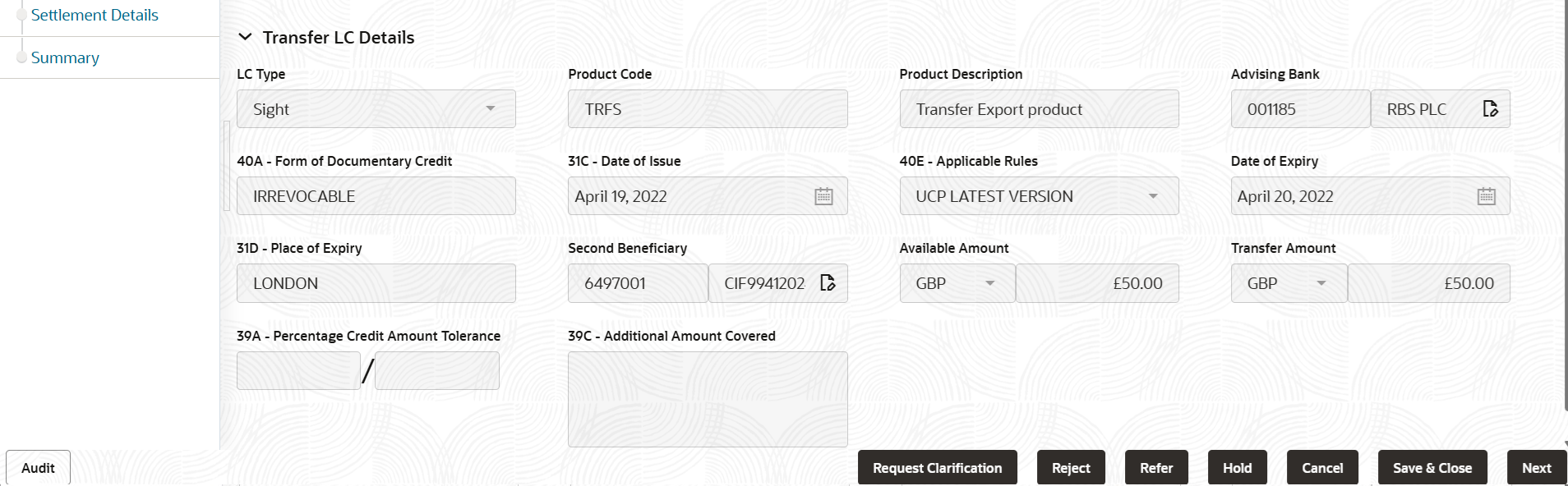 Description of demaintransferdetails.png follows