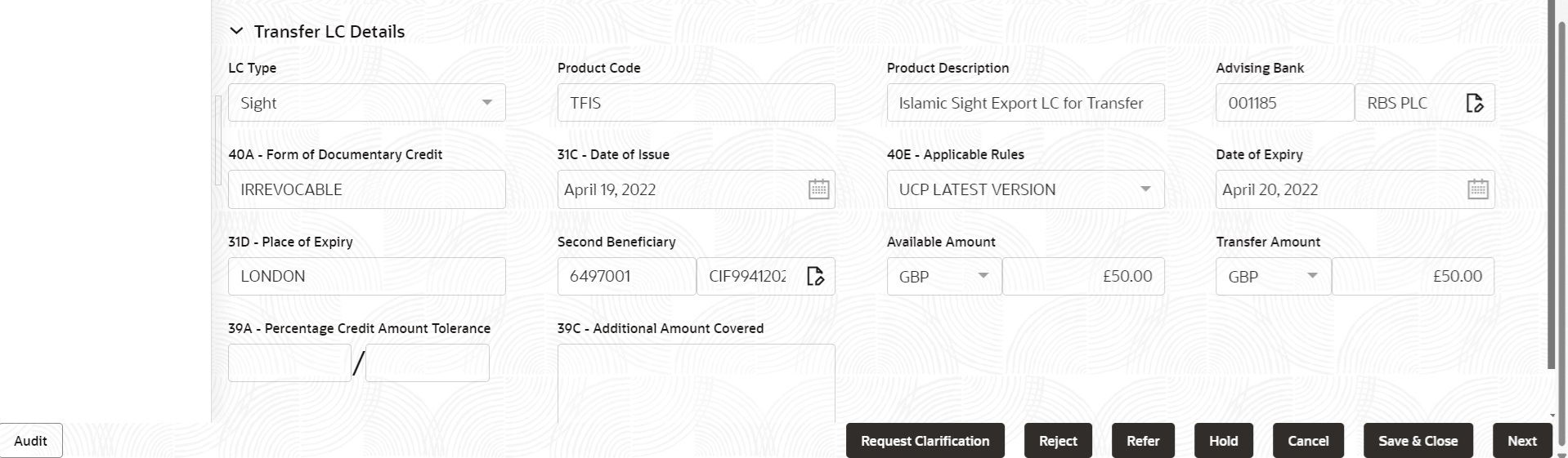 Description of demaintransferdetails.png follows