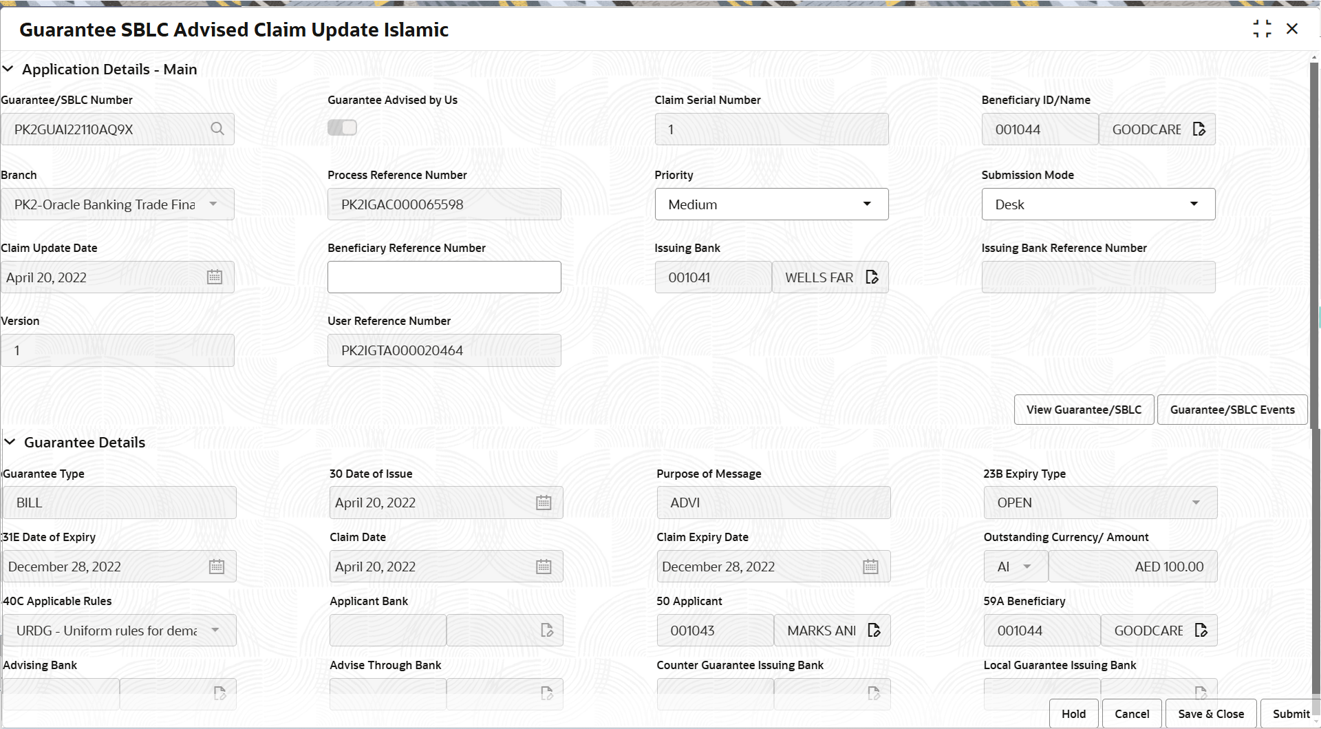 Description of registrationapplicationdetails.png follows