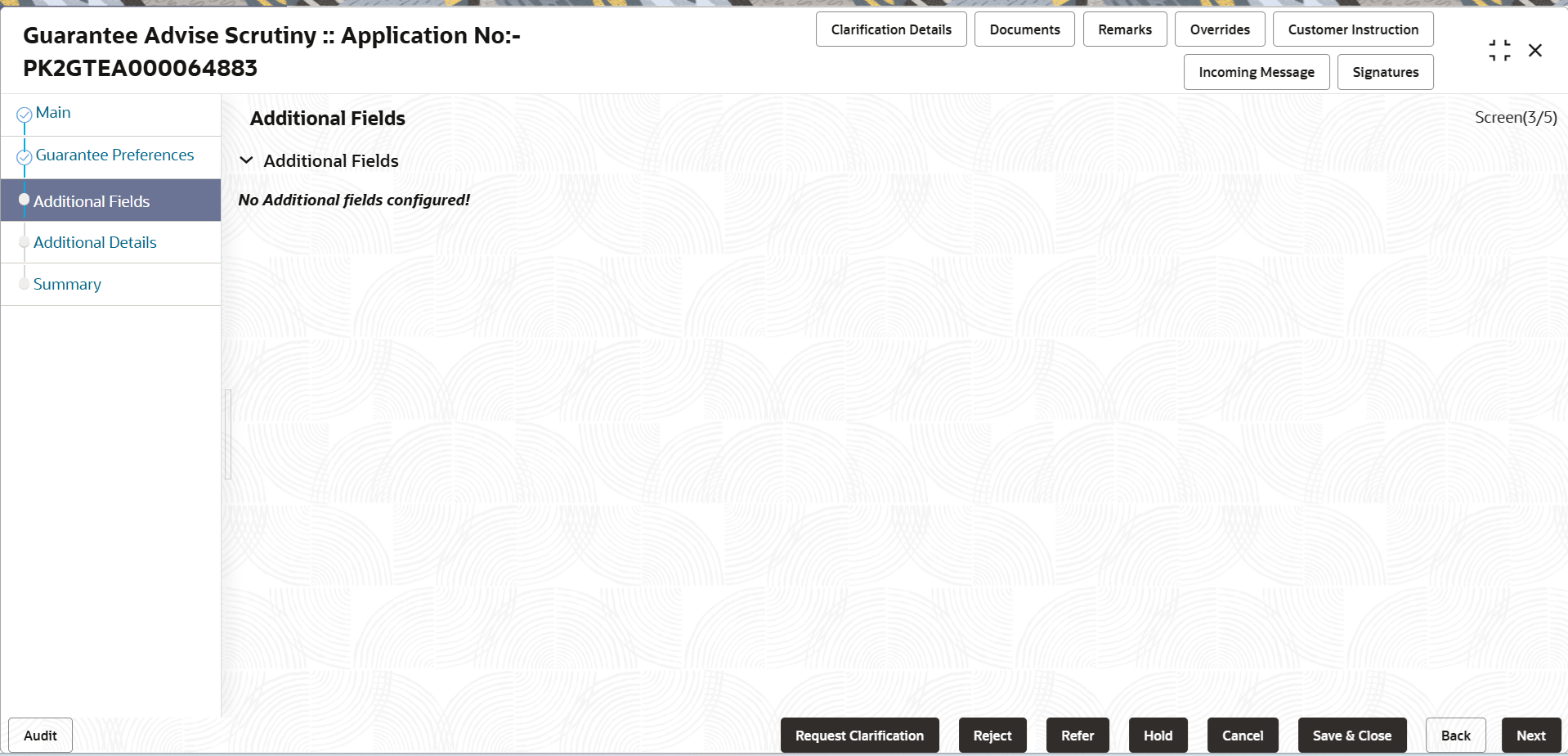 Description of scrutinyaddtionalfields.png follows