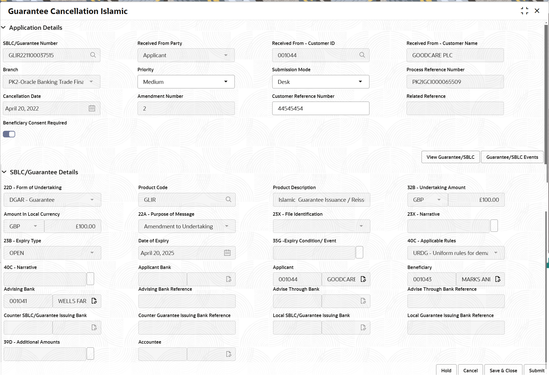 Description of registrationapplicationdetails.png follows