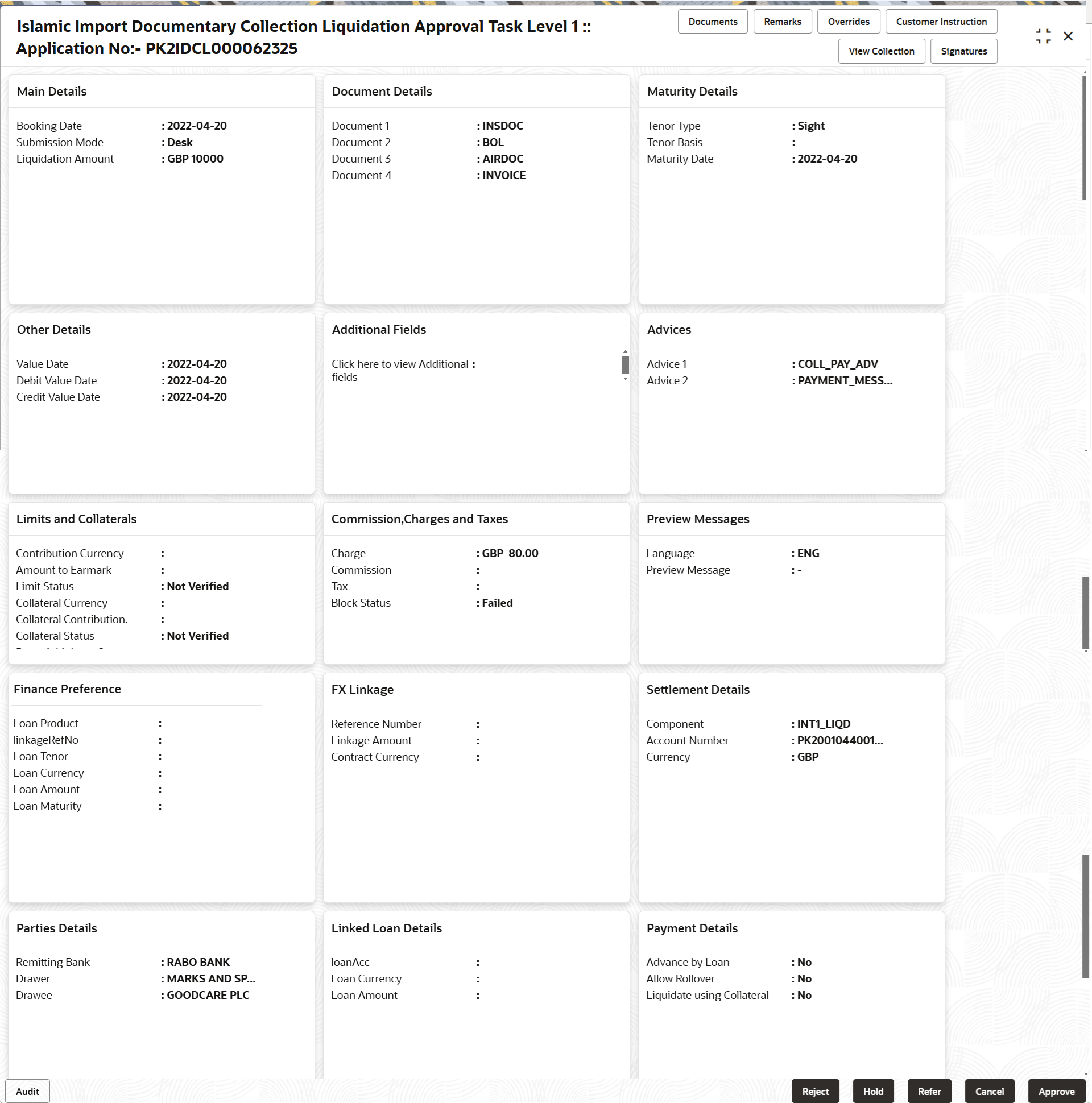 Description of approvalsummary.png follows