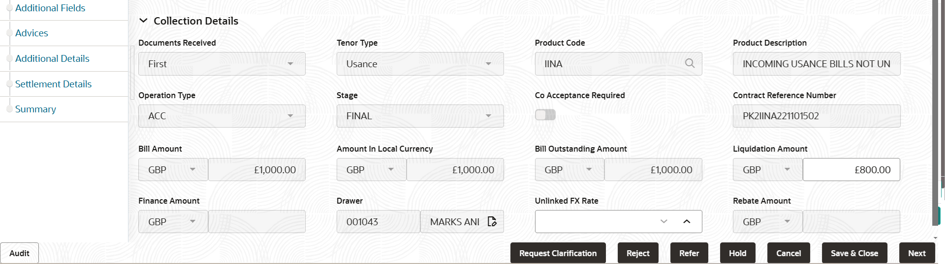 Description of demaincollectiondetails.png follows