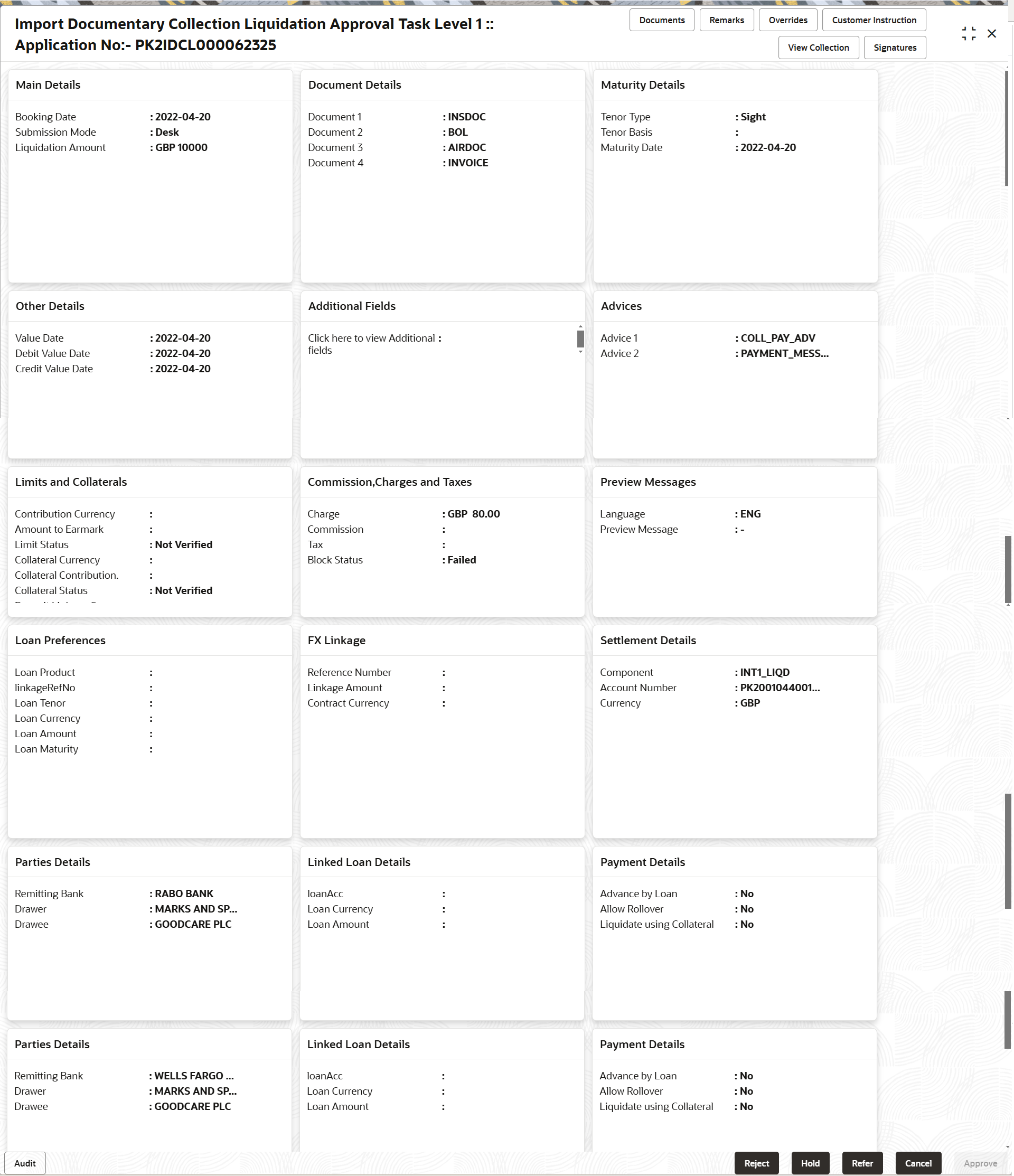 Description of approvalsummary.png follows