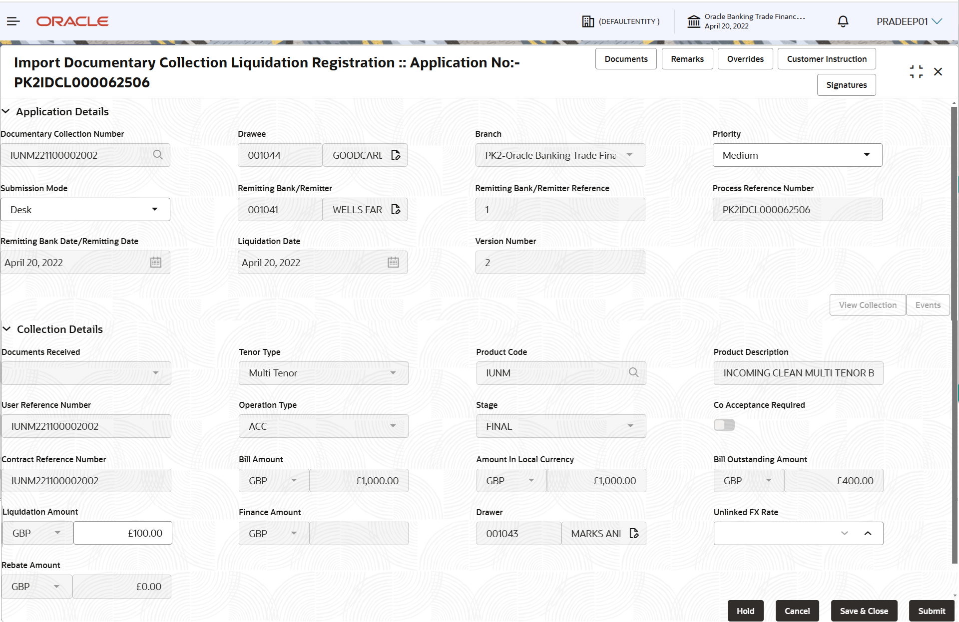 Description of registrationapplicationdetails.png follows