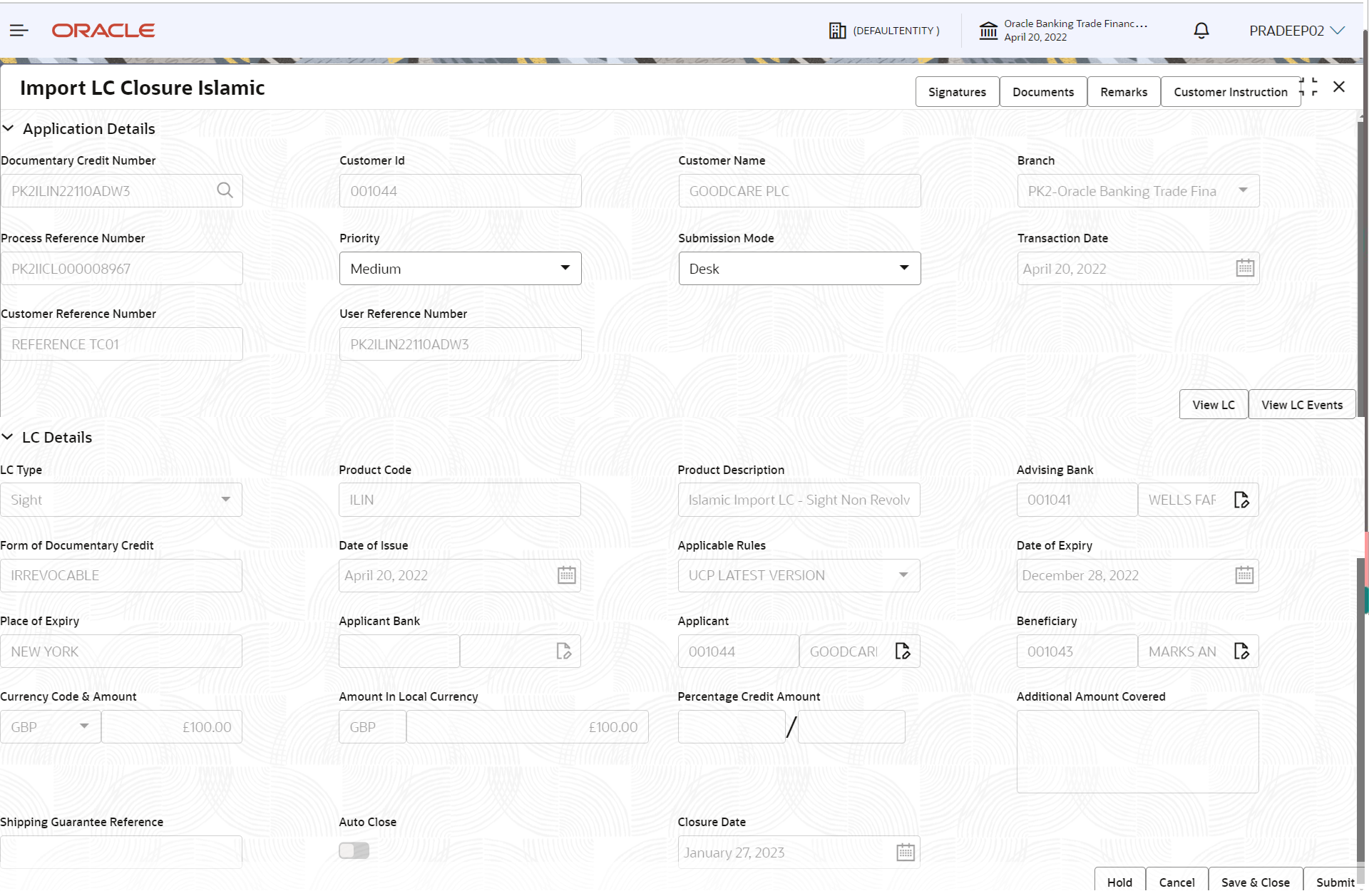 Description of registrationapplicationdetails.png follows