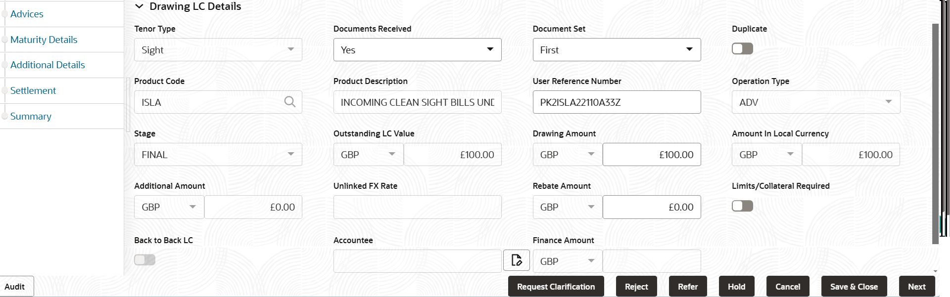 Description of demainlcdetails.png follows