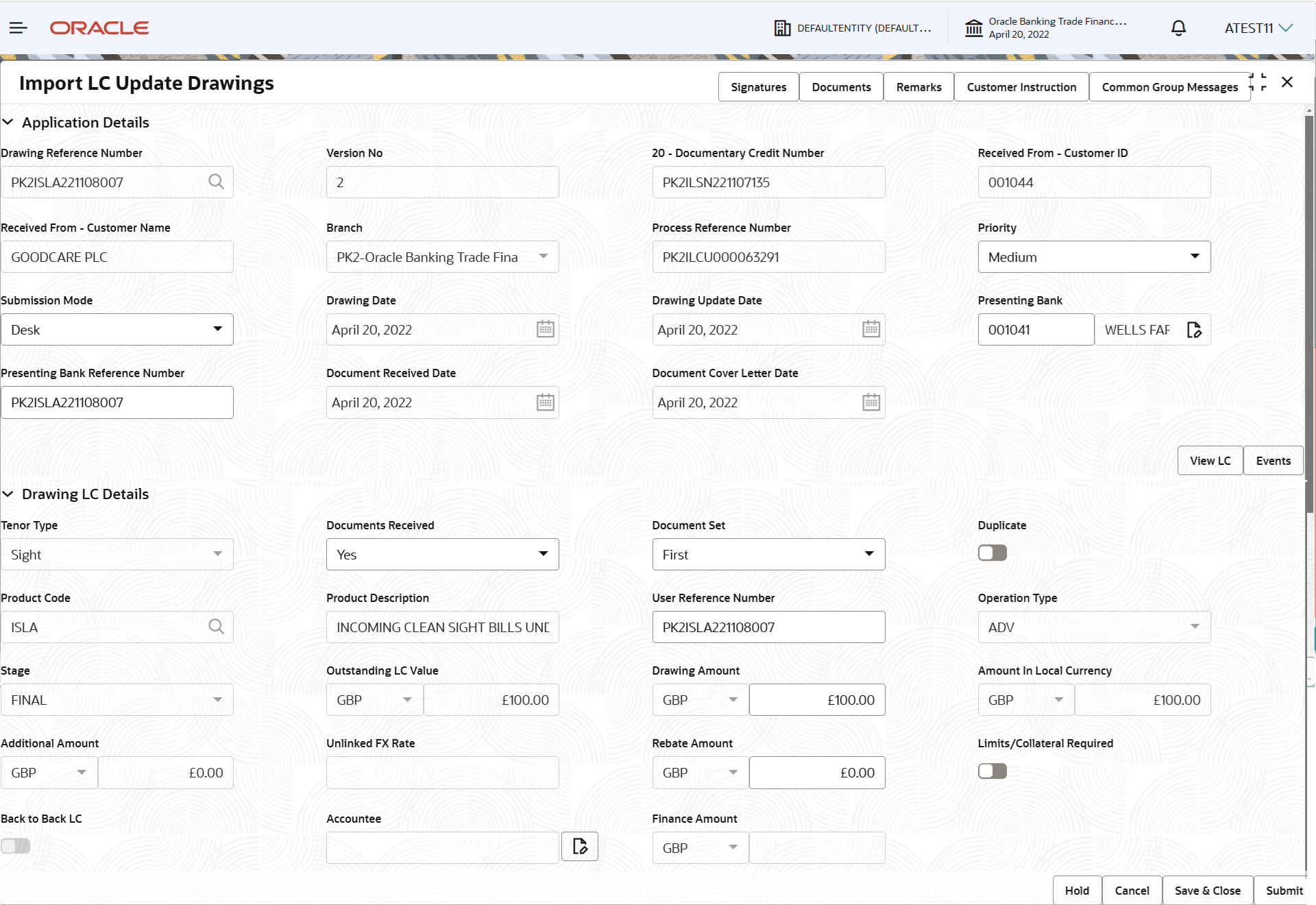 Description of registrationapplicationdetails.png follows