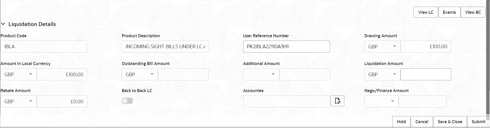 Description of registrationlcdetails.png follows