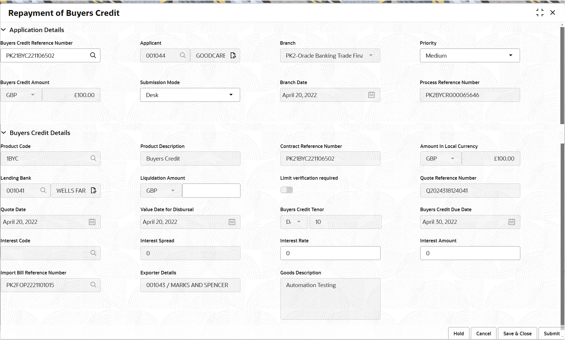 Description of registrationapplicationdetails.png follows