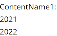 Example of Independant Iteration next to each other case 2