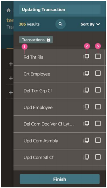 List with Snapshot and Radio button List with Snapshot and Radio button