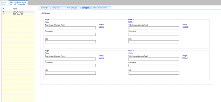 Shows the EMC screen for adding an image.