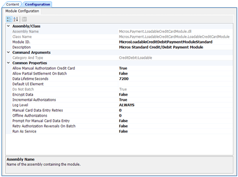 Image shows the payment module records in form view.