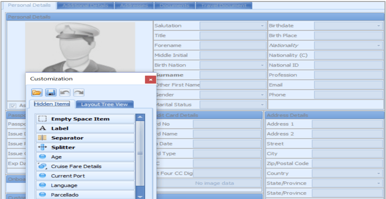 This figure shows the hidden labels for Layout