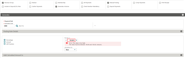 This image shows the Generates screen details This image shows the Generates screen details