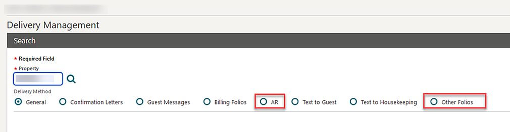 Delivery Management.