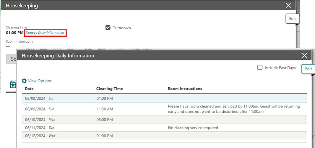 Housekeeping Daily Information Housekeeping Daily Information