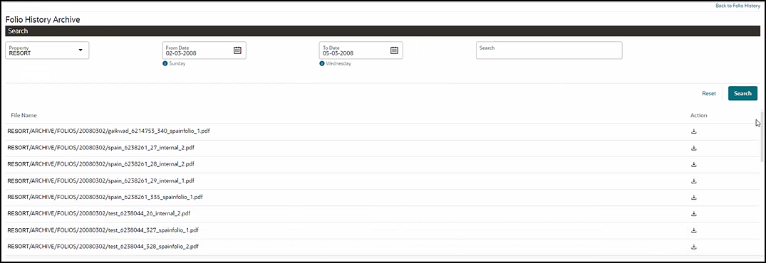 Folio History Archive Folio History Archive