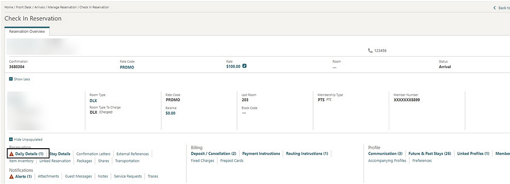 Daily Details Daily Details