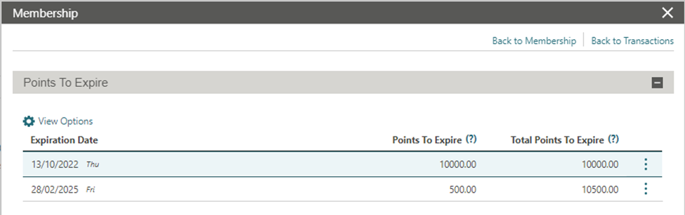 Membership Membership