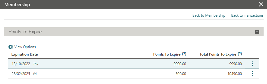 Membership Membership