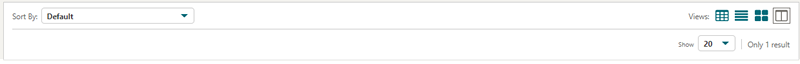 Search Result Panel Search Result Panel