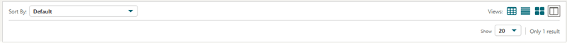 Search Result Panel Search Result Panel