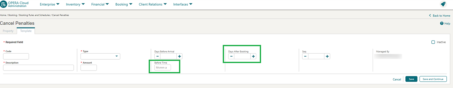 The image displays the Cancel Penalties screen. The image displays the Cancel Penalties screen.