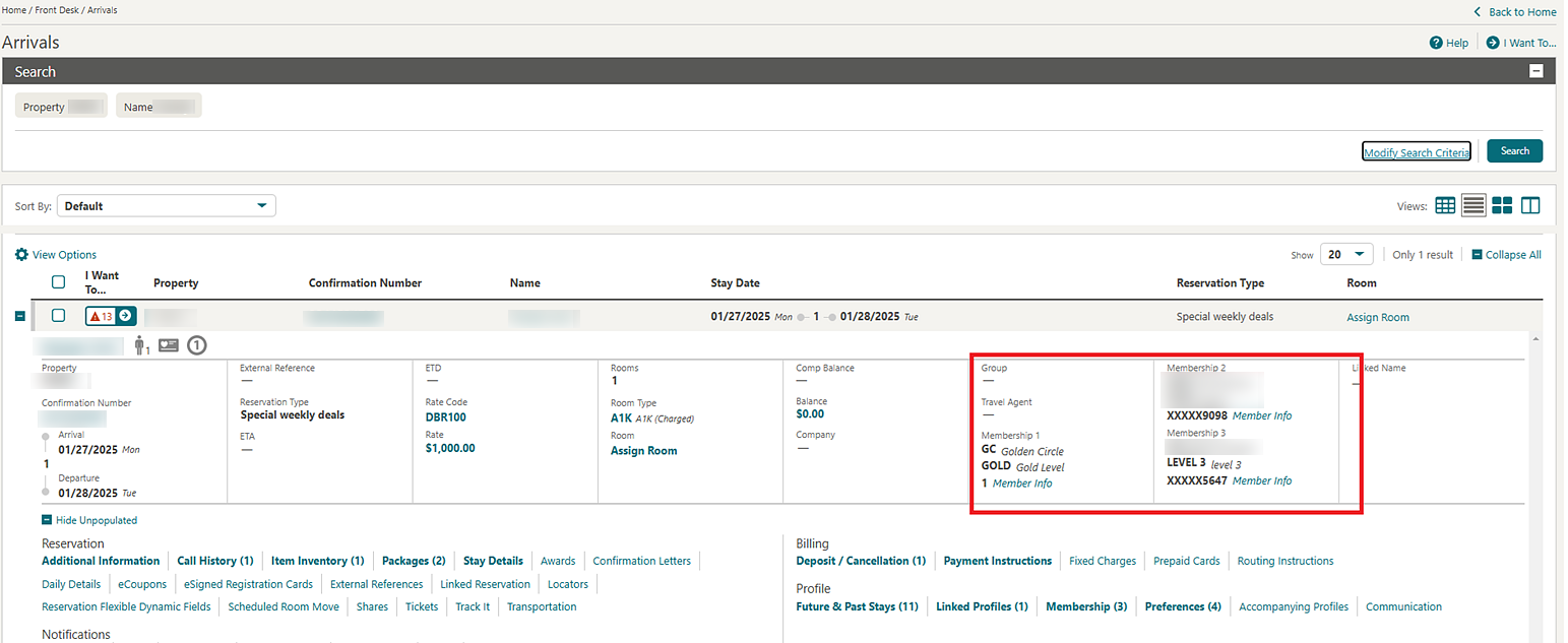 This images shows the Arrivals Search screen. This images shows the Arrivals Search screen.